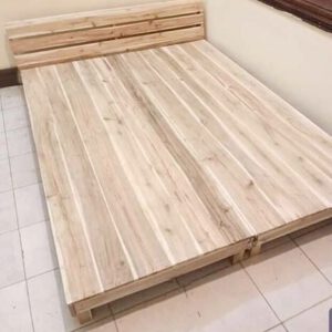 Giường pallet gỗ tự nhiên giá rẻ tại Hà Nội