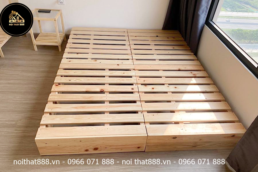 Giường pallet có tính linh hoạt cao