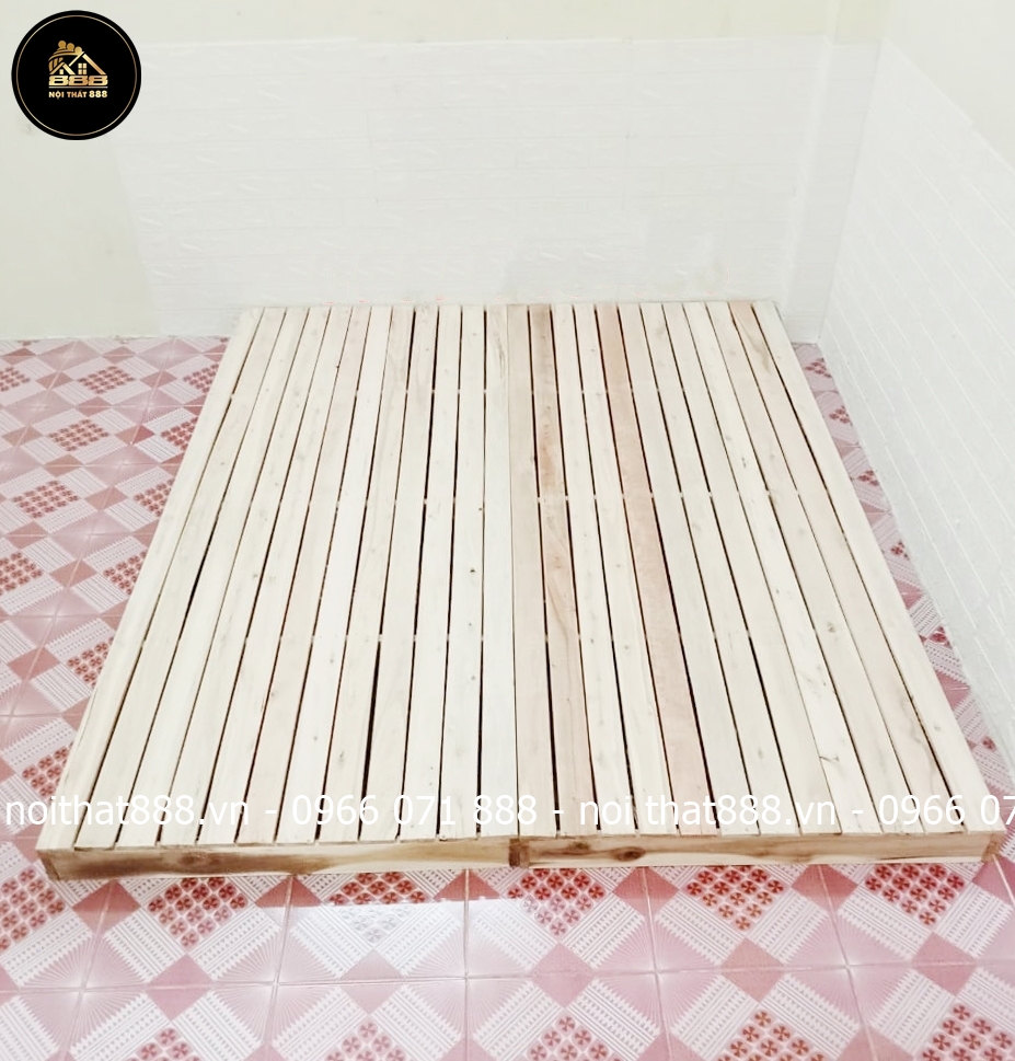 Giường pallet phẳng